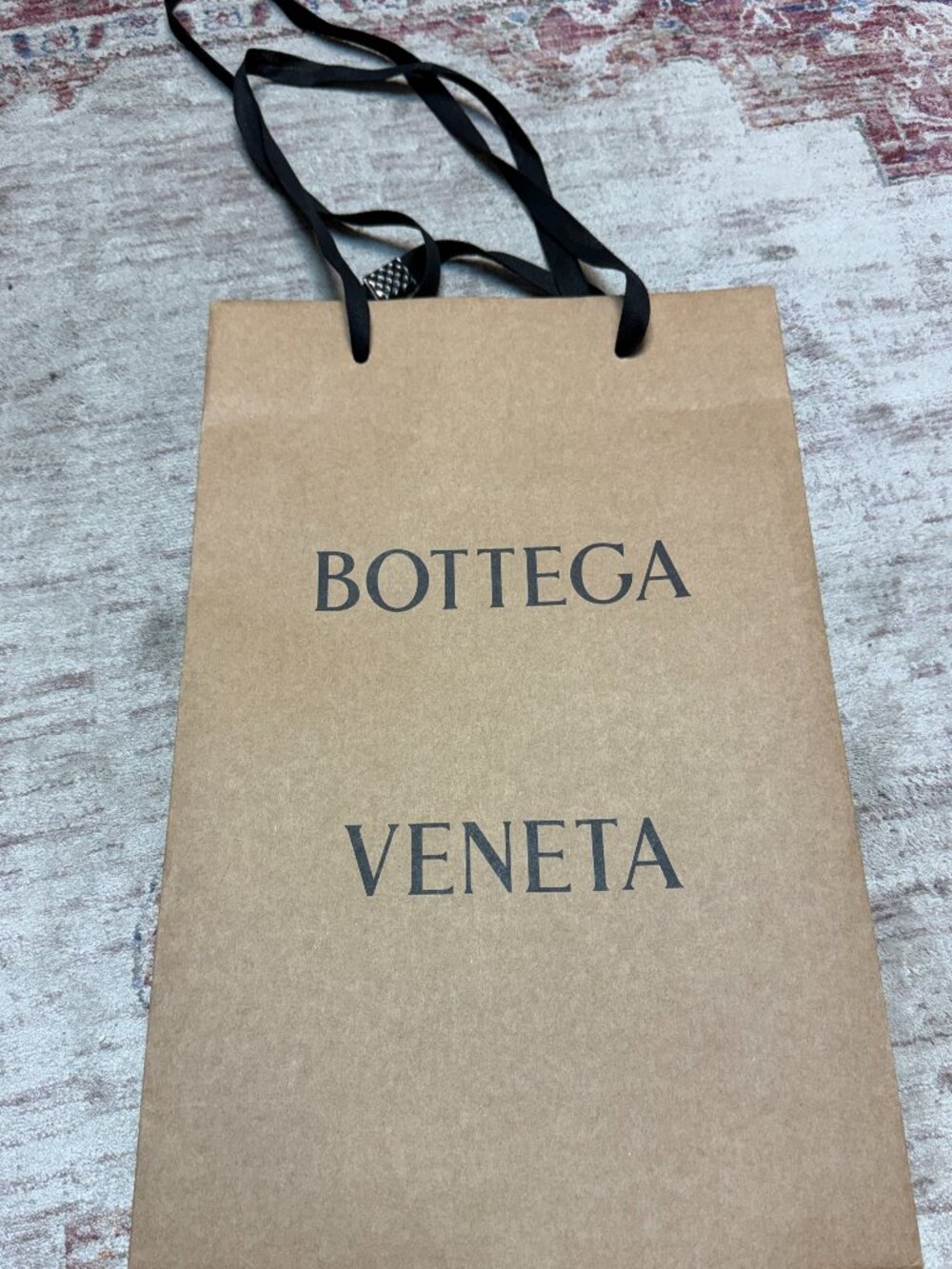 Bottega Veneta Brown Empty Shopping/ Tote Bag In Great Shape!